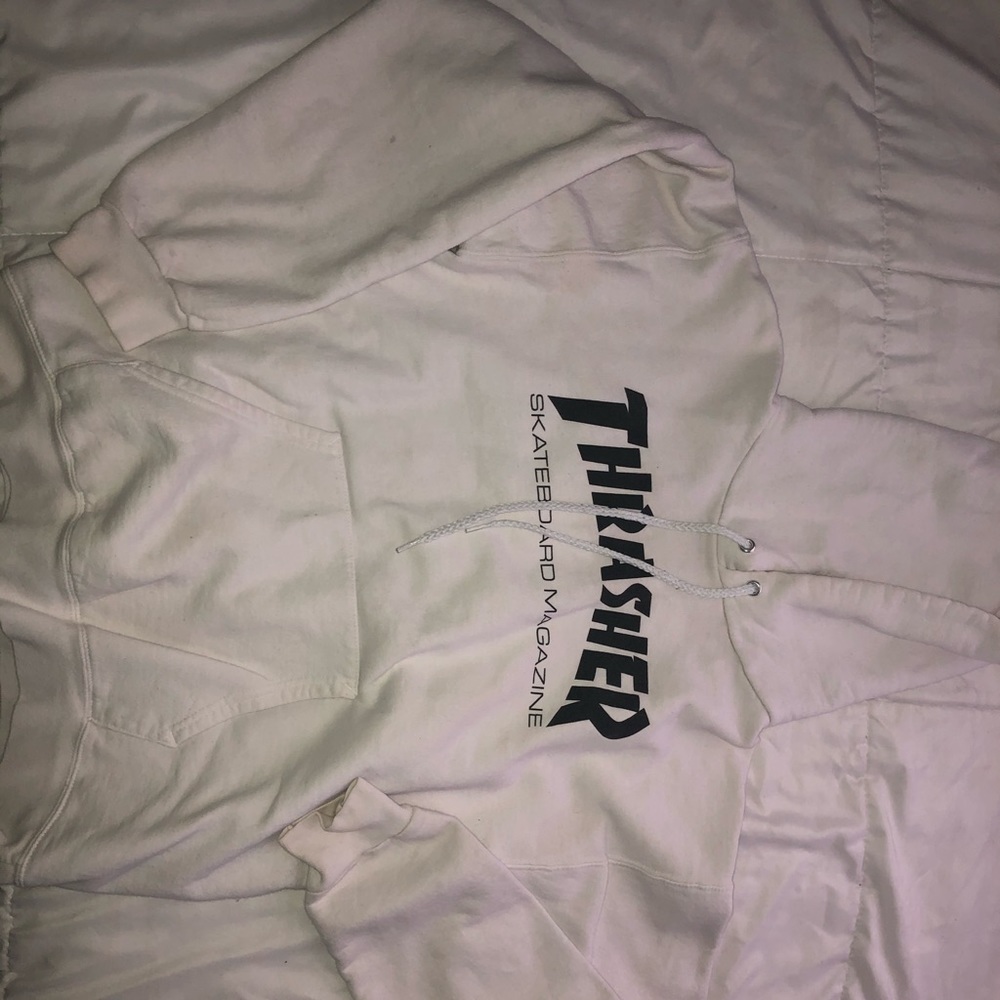 White Thrasher hoodie